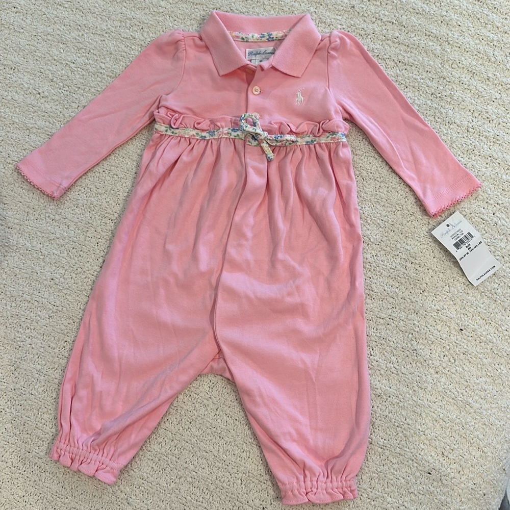 Ralph Lauren baby onesie 6 months